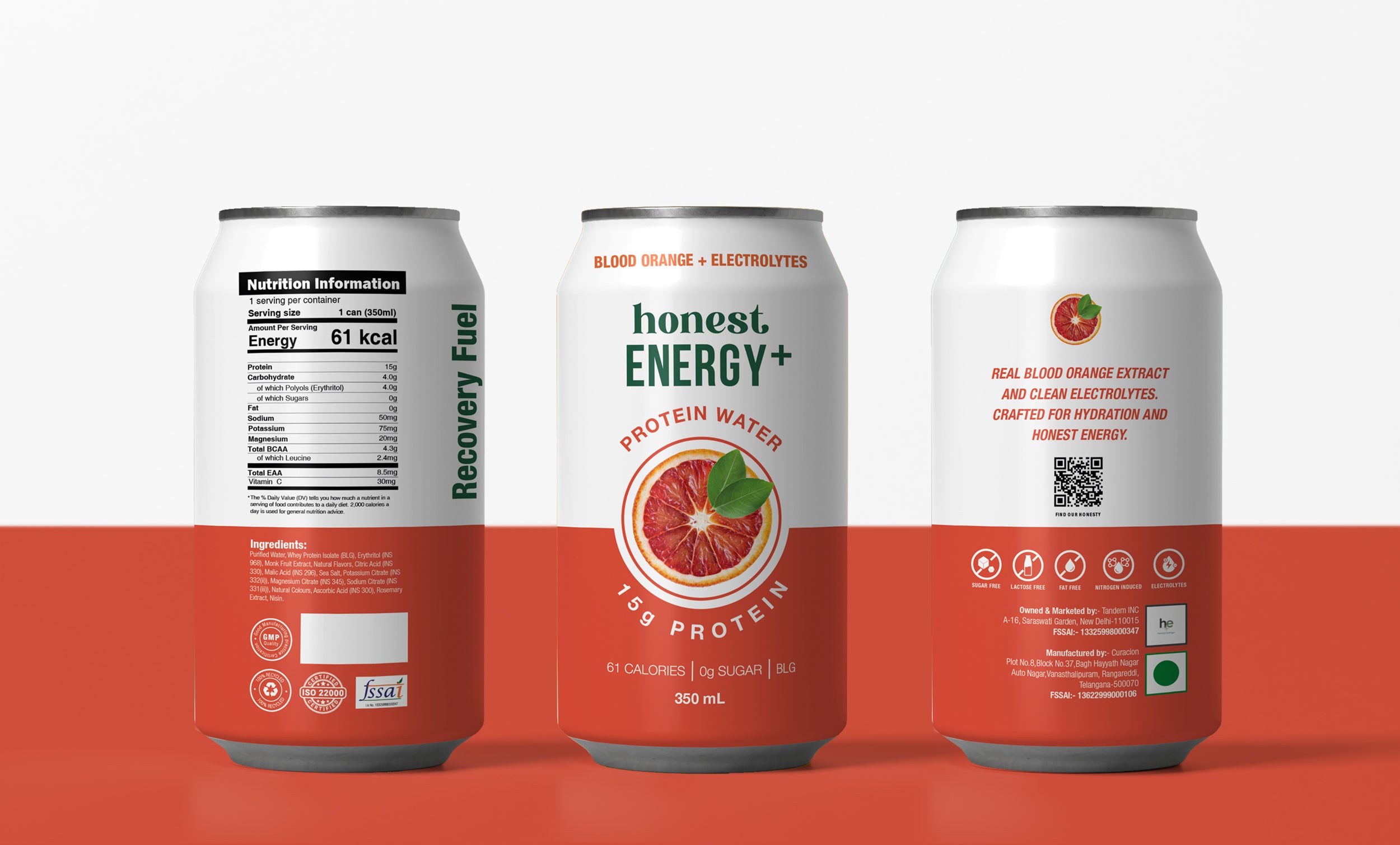 Honest Energy+ Protein Water – Variety Pack