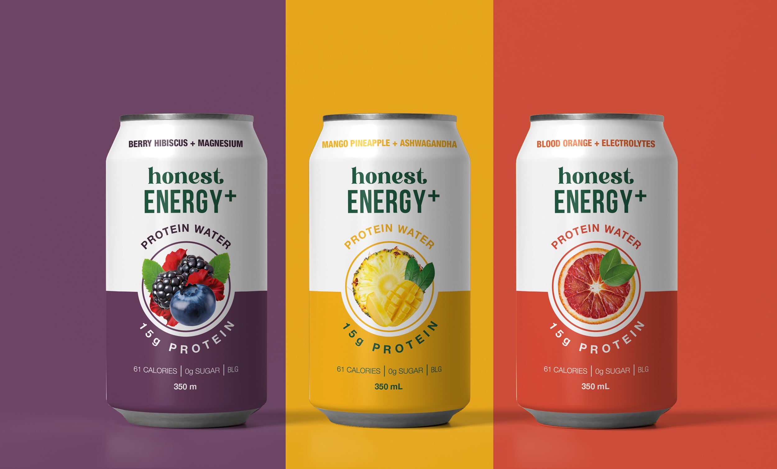 Honest Energy+ Protein Water – Variety Pack