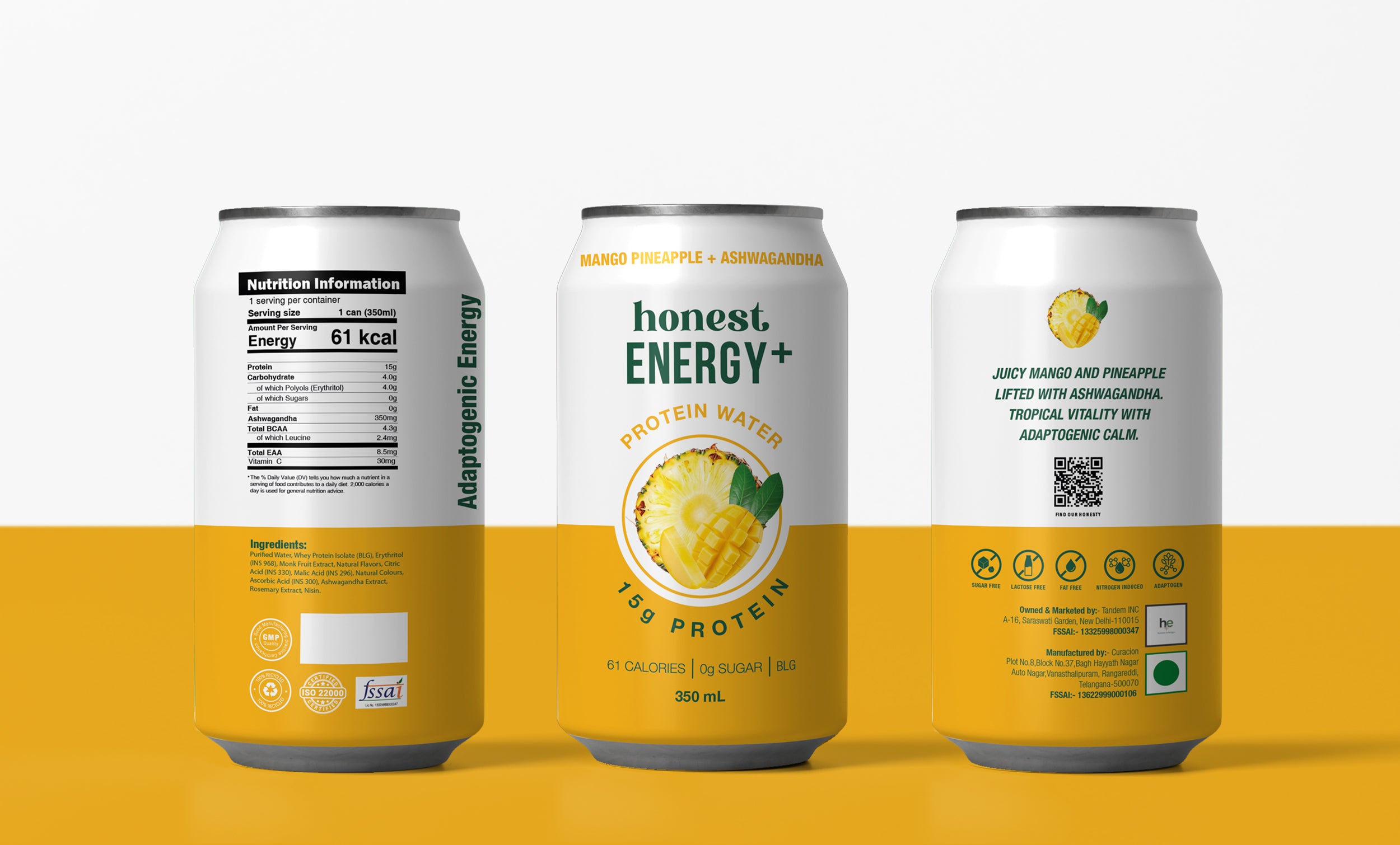 Honest Energy+ Protein Water – Variety Pack