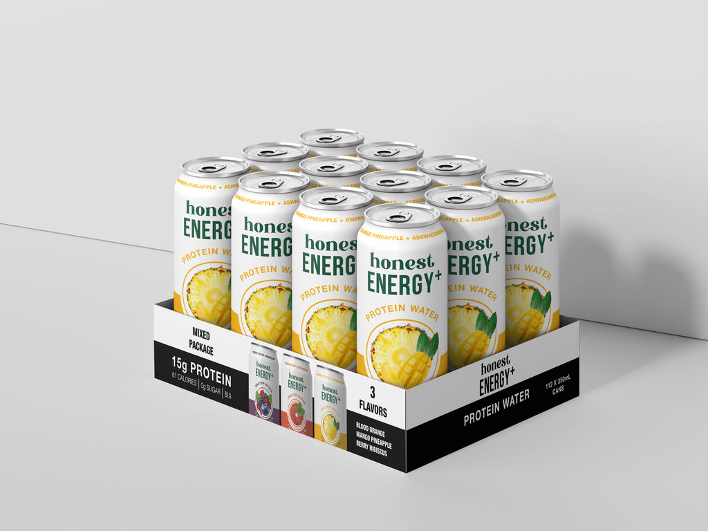 Honest Energy+ Protein Water – Variety Pack