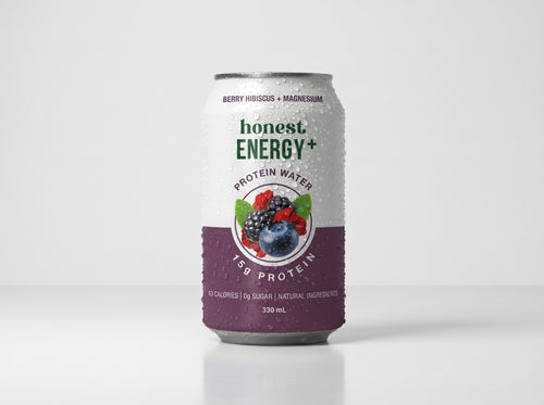 Honest Energy+ Berry Hibiscus + Magnesium — Protein Water