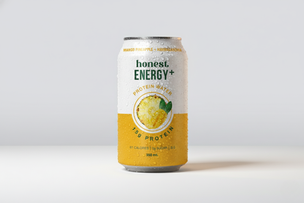Honest Energy+ Protein Water Mango Pineapple + Ashwagandha