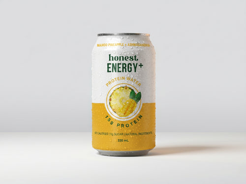 Honest Energy+ Mango Pineapple + Ashwagandha — Protein Water