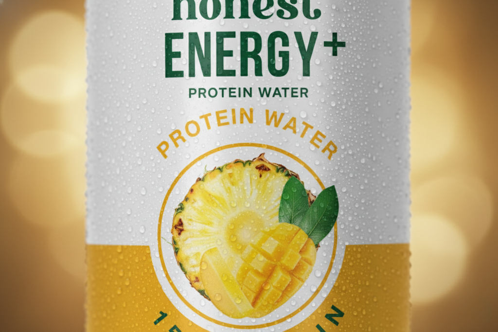 Honest Energy+ Protein Water Mango Pineapple + Ashwagandha