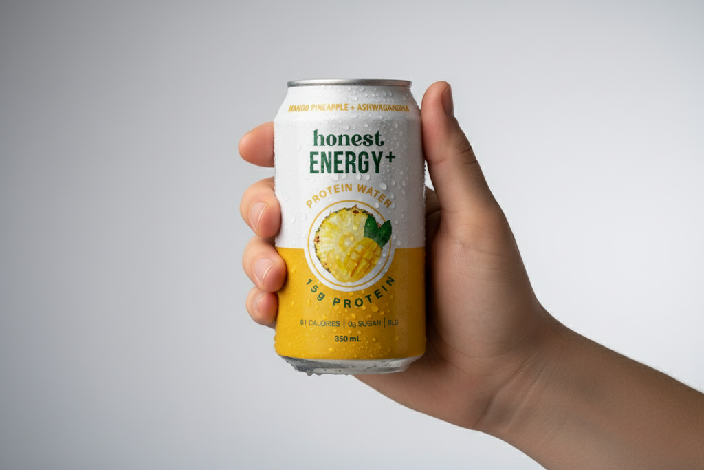 Honest Energy+ Protein Water Mango Pineapple + Ashwagandha