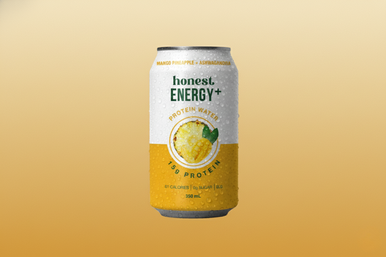 Honest Energy+ Protein Water Mango Pineapple + Ashwagandha