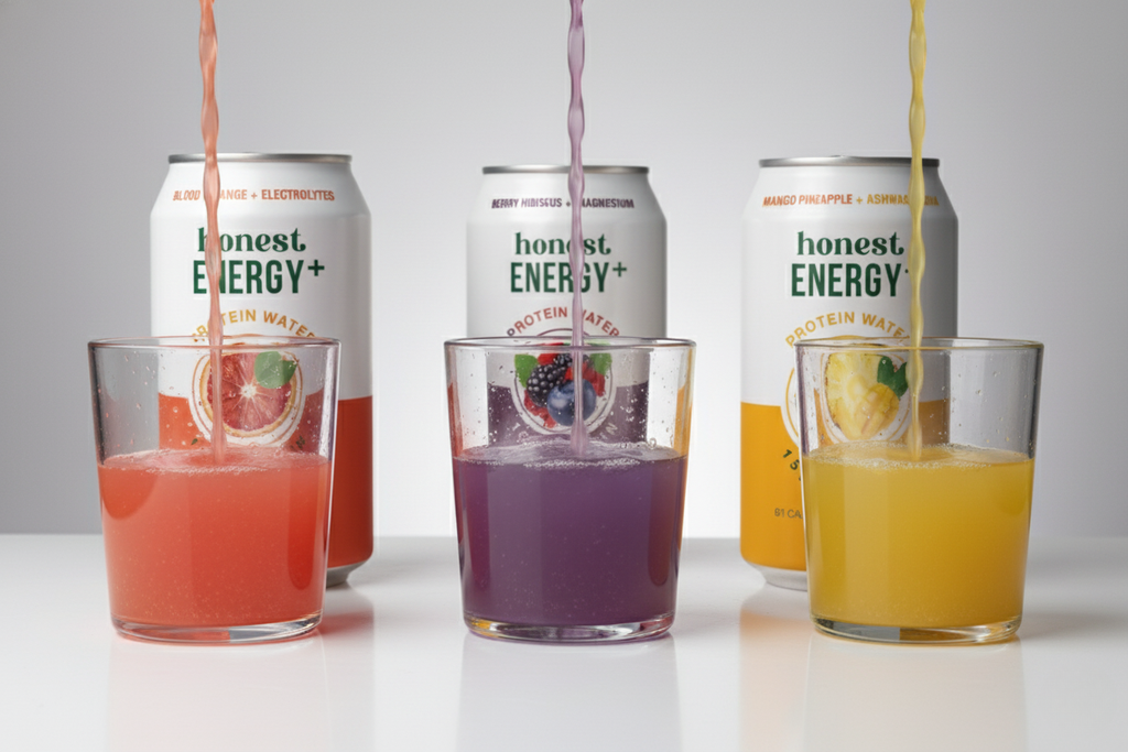 Honest Energy+ Protein Water – Variety Pack