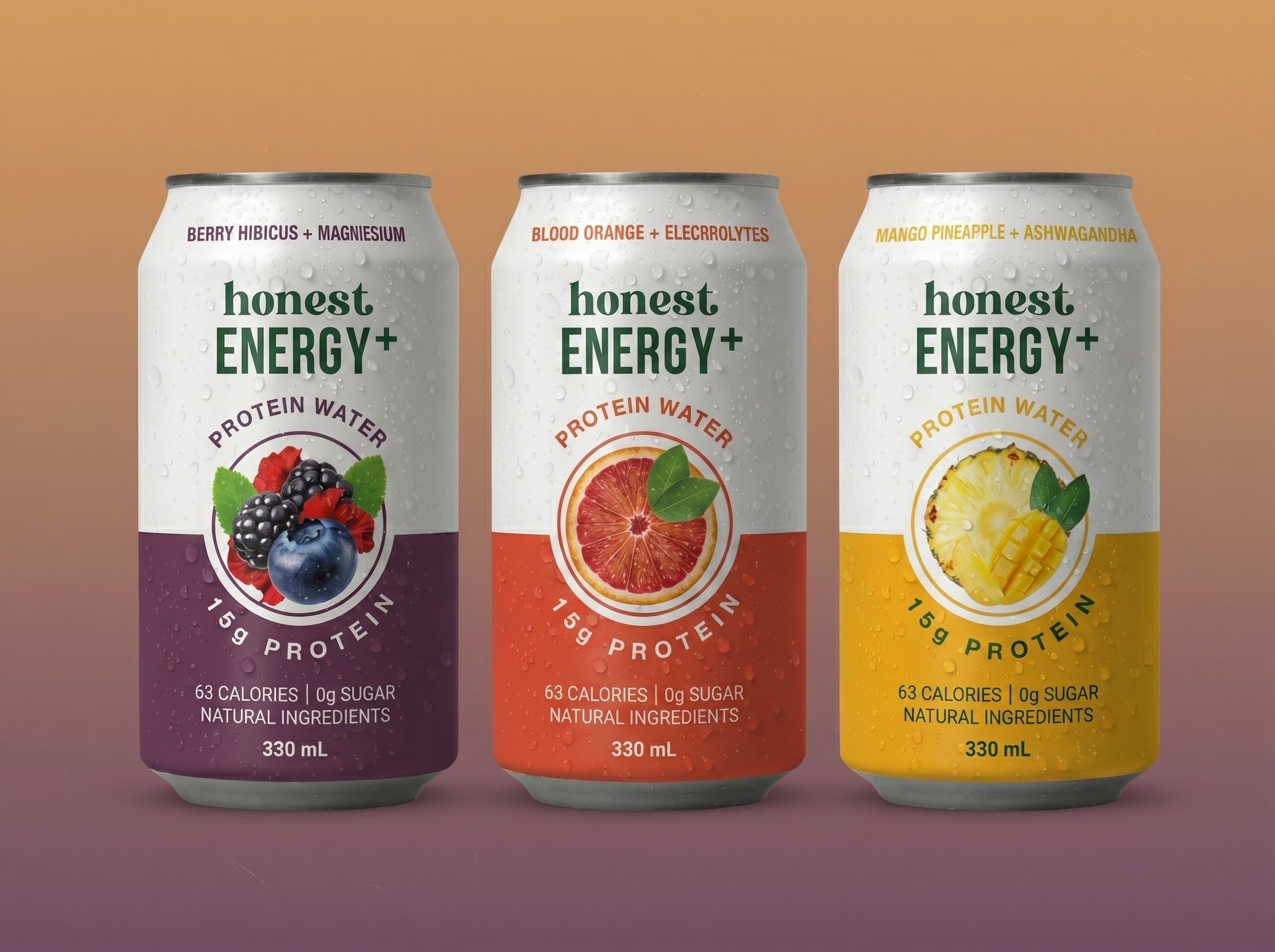 Honest Energy+ Variety Pack — Protein Water