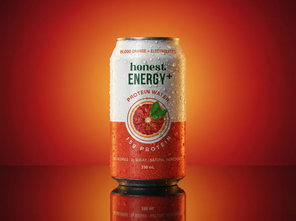 Honest Energy+ Blood Orange + Electrolytes — Protein Water